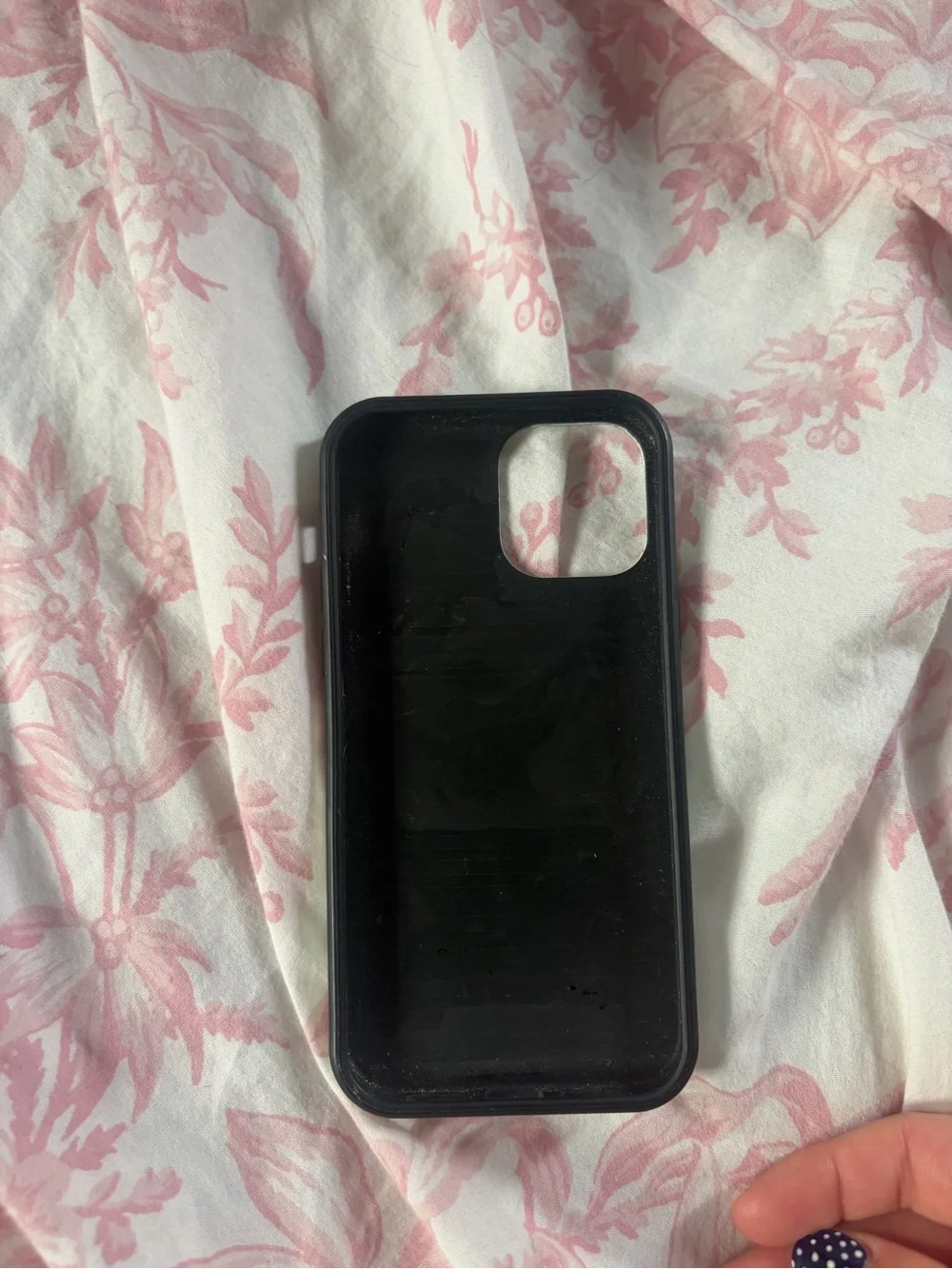 Green Floral Pattern Phone Case - Fits iPhone 13/14